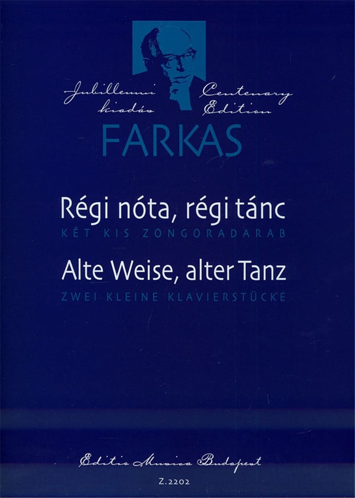 Alte Weise, alter Tanz Zwei kleine Klavierstücke